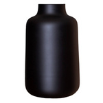 Black mat jar vase W-629 H:30cm D:18,5cm