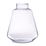 Glass vase W-735 H:36cm D:21cm