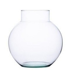 Glass ball vase W-503 H:19,5cm D:19cm
