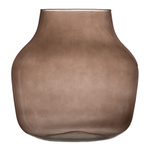 Jarrón de cristal W-456A A:19cm P:19cm