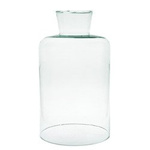 Vase W-300E/2xcut H:H:30cm D:16cm