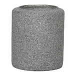 Jarrón de cristal H:17cm D:14,5cm WM-C001 LOFTI granito