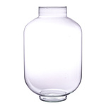 Recycled glass vase W-261B H:30cm D:18,5cm