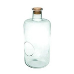 Terrario de cristal W-467C+ agujero lateral+ corcho H:42,5cm P:20cm