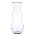 Glass vase W-500B H:50cm D:14cm