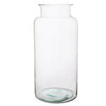 Glass jar vase W-332B1 H:40cm D:19cm
