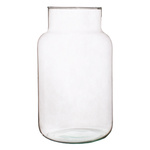 Glass jar vase H:29cm D:18cm W-395E1