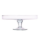 Soporte de cristal para tartas P-11 H:10cm P:25cm