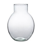 Glass ball vase W-615 H: 25cm D: 20cm