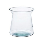 Glass vase W-455 H:20cm D:14cm