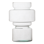 Jarrón de cristal W-718 H:25m P:17cm