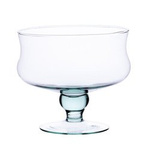 Soporte de cristal para tartas P-1 A:15 cm P:17 cm