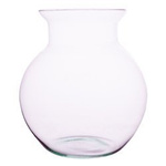 Glass vase W-425B H:27cm D:25cm