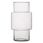 Glass vase W-734 H:29cm D:14cm
