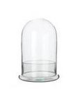 Glass cover W-315C+W-308 H:27cm D:17cm, No Hole