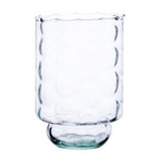 Glass vase W-292C colic H:20,5cm D:14cm