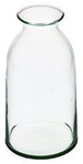 Jarrón botella de cristal W-245 H:18cm D:9,5cm