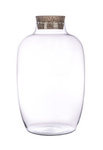Terrario de cristal W-714+korek H:30m P:19cm