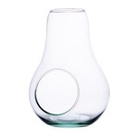 Glass terrarium W-305A1+side hole H:18cm D:11cm