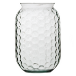 Glass jar vase W-395H H:25cm D:17cm