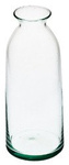 Jarrón botella de cristal W-245A A:24cm P:9,5cm