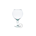 Glas cognac vase KK-15 H:25cm D:15cm