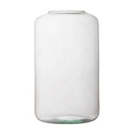 Glass jar vase W-606C H:25cm D:15cm