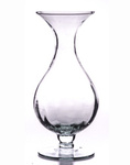 Glass vase W-357A H:20cm, D:8,5cm