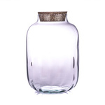 Glass terrarium + cork  W-261B H:30cm D:18,5cm