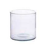 Glass cylinder vase H:19cm D:19cm