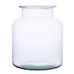 Glass jar vase W-395N4 H:21cm D:21cm