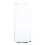Glass jar vase W-413B H:30cm D:13cm
