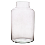 Glass jar vase W-395K1 H:25cm D:14,5cm