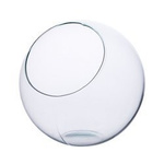 Jarrón bola de cristal D-23A A:24cm P:23cm