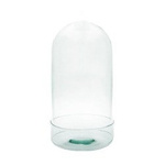 Glass dome W-315E1+cylinder H:40cm D:20cm