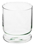 Glass vase W-182B H:22cm D:18,5cm