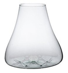 Hand blown molten glass 15-18cm