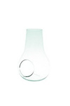 Terrario de cristal W-502+agujero lateral H:25cm P:14cm