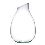 Glass vase W-598A Slant H:37cm D:25cm